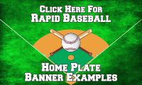 Rapid Home Plate Baseball Examples