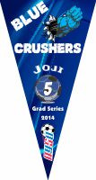 Team Name Soccer Pennant - Custom Team Name Soccer Pennant