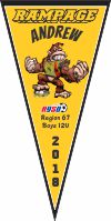 Team Name Soccer Pennant - Custom Team Name Soccer Pennant