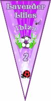 Team Name Soccer Pennant - Custom Team Name Soccer Pennant