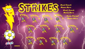 Lightning Soccer Radid Banner Examples