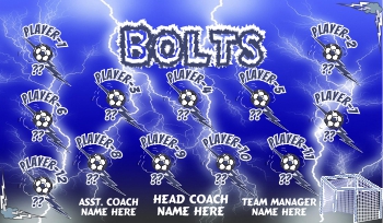 Lightning Soccer Radid Banner Examples