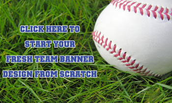 Baseball Banner - Custom Baseball Banner