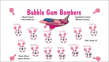 Bubbles Soccer Banner - Custom BubblesSoccer Banner