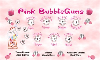 Bubbles Soccer Banner - Custom Bubbles Soccer Banner