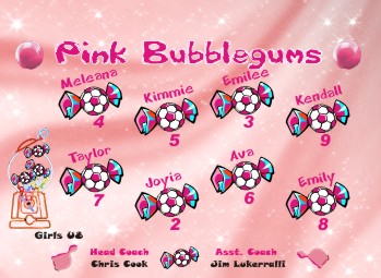 Bubbles Soccer Banner - Custom Bubbles Soccer Banner