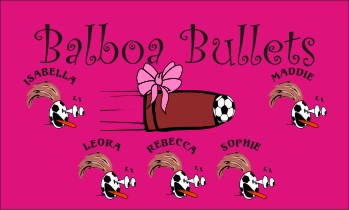Bullets Soccer Banner - Custom Bullets Soccer Banner