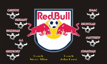 Bulls Soccer Banner - Custom BullsSoccer Banner