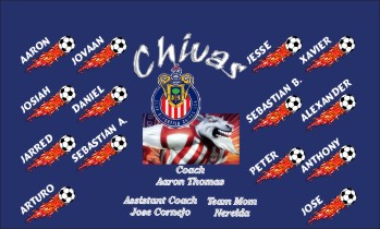 Chivas Soccer Banner - Custom Chivas Soccer Banner