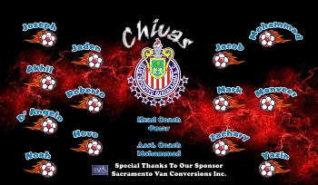 Chivas Soccer Banner - Custom ChivasSoccer Banner