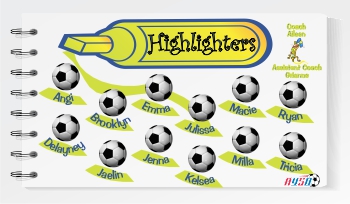 Highlighters Soccer Banner - Custom HighlightersSoccer Banner