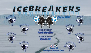 Ice Soccer Banner - Custom IceSoccer Banner
