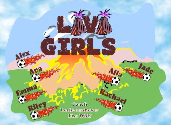 Lava Soccer Banner - Custom Lava Soccer Banner
