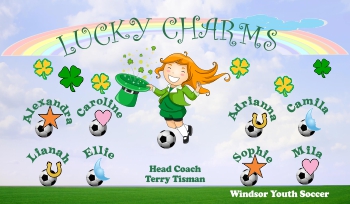 Lucky Soccer Banner - Custom LuckySoccer Banner
