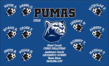 Pumas Soccer Banner - Custom Pumas Soccer Banner