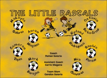 Rascals Soccer Banner - Custom Rascals Soccer Banner
