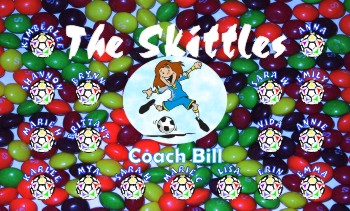 Skittles Soccer Banner - Custom Skittles Soccer Banner