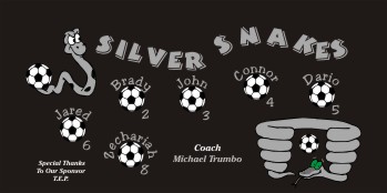 Snakes Soccer Banner - Custom Snakes Soccer Banner