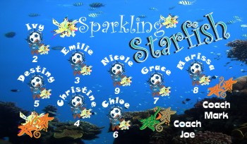 Sparks Soccer Banner - Custom Sparks Soccer Banner
