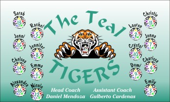Tigers Soccer Banner - Custom TigersSoccer Banner