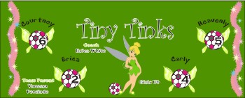 Tinks Soccer Banner - Custom Tinks Soccer Banner