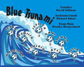 Tsunami Soccer Banner - Custom Tsunami Soccer Banner