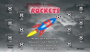 Rockets Rapid Soccer Banner 03 - Rockets Soccer Banner