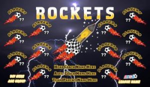 Rockets Rapid Soccer Banner 04 - Rockets Soccer Banner