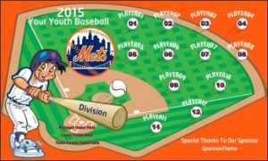 TeamsBanner Rapid Mets Baseball Team Banner Example