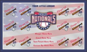 TeamsBanner Rapid Nationals Baseball Team Banner Example