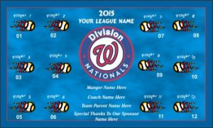 TeamsBanner Rapid Nationals Baseball Team Banner Example