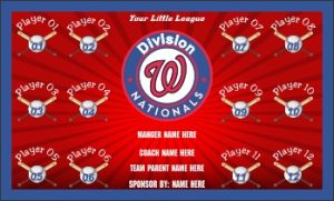 TeamsBanner Rapid Nationals Baseball Team Banner Example