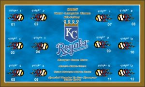 TeamsBanner Rapid Royals Baseball Team Banner Example