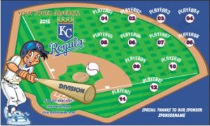 TeamsBanner Rapid Royals Baseball Team Banner Example