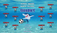 Sharks Soccer Team Banner Easy Design Your Own  01