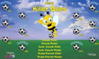 Bees Hornets Soccer Team Banner Design Your Own