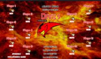 Devils Soccer Team Banner EASY Design Your Own 01