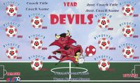 Devils Soccer Team Banner Design Your Own