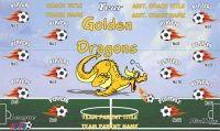 Dragons Soccer Team Banner Design Your Own