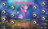 Mermaids Soccer Team Banner Design Your Own