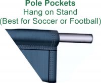 Pole Pockets for Stand