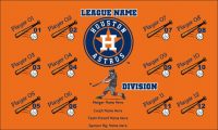 Astros Rapid Team Baseball Banner Houston Astros baseball banner