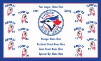 Blue Jays Rapid Team Baseball Banner Toronto Blue Jays baseball banner