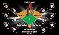 Diamondbacks Rapid Team Baseball Banner , Arizona Diamondbacks Banner