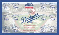 Dodgers Rapid Team Baseball Banner , Los Angeles Dodgers Banners