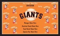 TeamsBanner Rapid Giants Baseball Team Banner Example