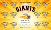 TeamsBanner Rapid Giants Baseball Team Banner Example