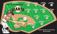 TeamsBanner Rapid Giants Baseball Team Banner Example