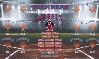 Angels Design Your Own Team Baseball Banner , Los Angeles Angels Banners
