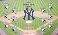 TeamsBanner Rapid Yankees Baseball Team Banner Example